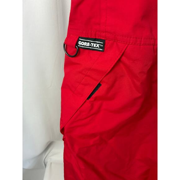 Vintage Remington Overalls Mens Large Red Hunting Fishing Stretch Adjustable USA - Picture 3 of 10